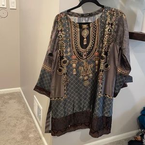 Khaadi silk Kurti - size 10